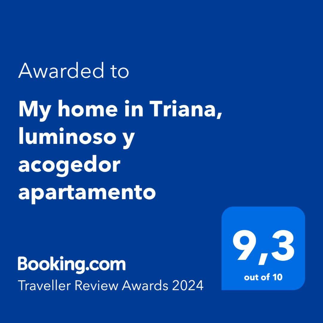 My Home In Triana, Luminoso Y Acogedor Apartamento 세비야 외부 사진